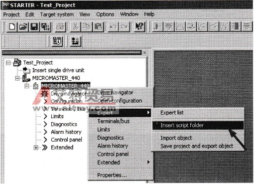 为设备建立脚本文件夹
