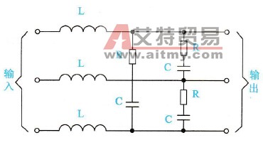 变频器输入与输出电路中输出侧电源滤波器参数