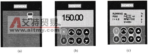 西门子MM440变频器的键盘操作器