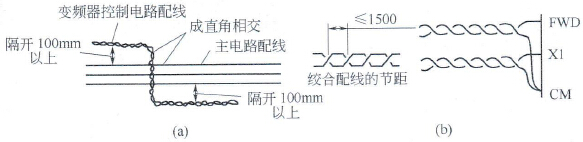 变频器使用中接线与防治噪声时的注意事项