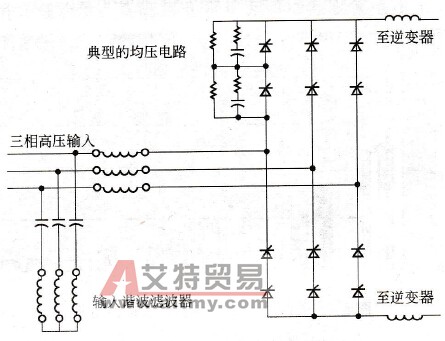 6脉冲晶闸管整流电路