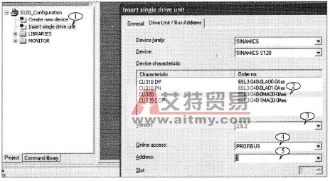 西门子S120变频器对驱动参数进行配置