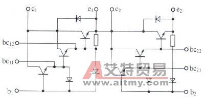 BJT模块的等效电路