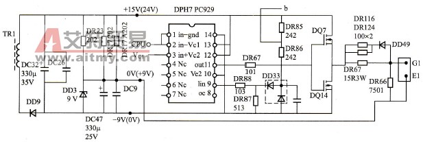 变频器集成芯片式驱动电路工作原理