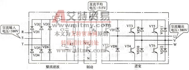 变频器的主电路结构