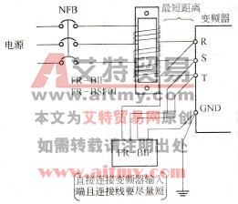 无线电噪声和线噪声滤波器联合使用接线图
