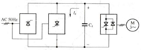反并联逆变桥的电压型变频器