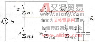 电流源型变频器CSI动作原理