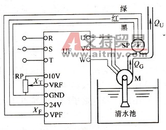 恒压供水系统框图