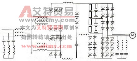 输出滤波器换相式电流源型变频器