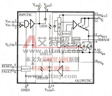 阿尔法ALPHA2000 18.5kW变频器驱动电路图说明