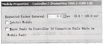  设置变频器的RPI时间