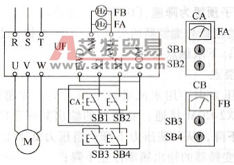 变频器实现两地控制技术方法