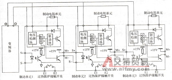 制动单元多单元并联