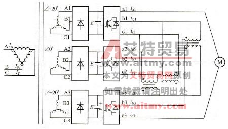 多电平交-直-交电压源型变频器的三相逆变器串联式结构优缺点