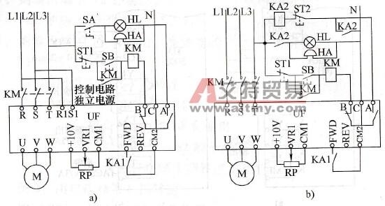 变频器报警端子的应用
