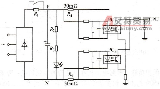 变频器电流从直流电路采样检测