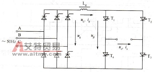 变频器的电流型逆变电路