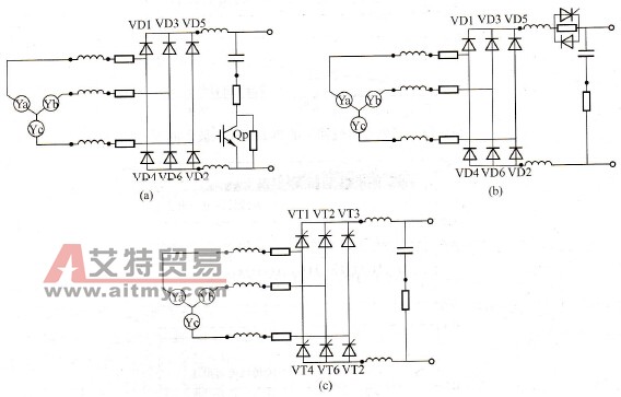 带预充电回路的整流器前端模型