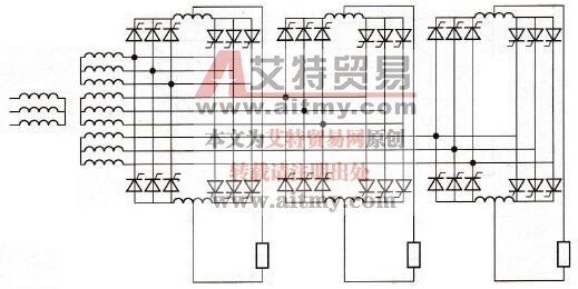 6脉波非分离负载桥式电路