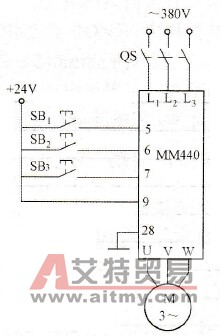 MM440变频器多段速频率控制