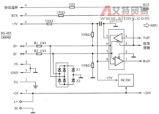 变频器串行通信中RS-485系统的常见故障及处理技