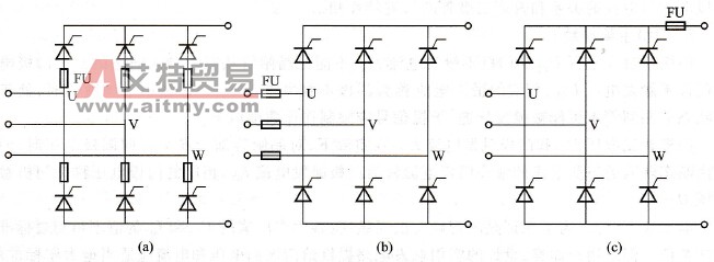 变频器中晶闸管的过电流保护