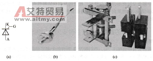 晶闸管的符号及外形