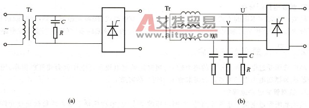 变频器中晶闸管过电压保护