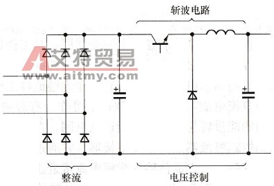 带斩波器的二极管整流电路