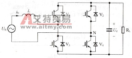 单相开关型整流器主电路结构
