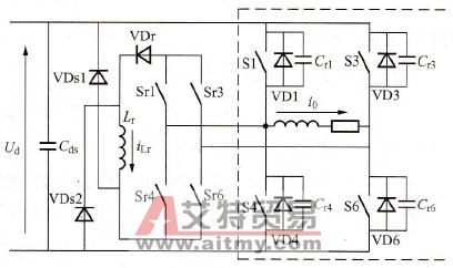 变频电源谐振环节辅助开关的控制原理