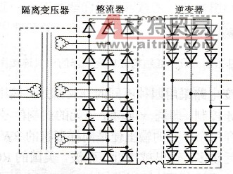 功率器件串联二电平电流型高压变频器