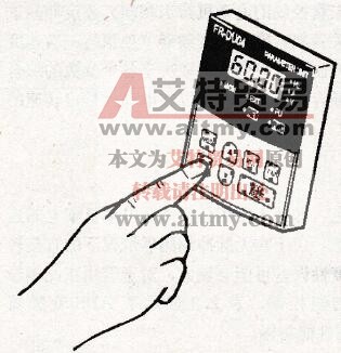 变频器的操作器键盘给定