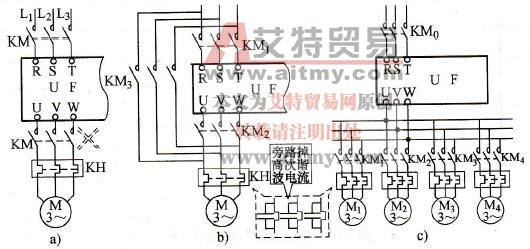 变频器的输出主电路