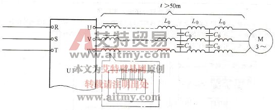 电动机与变频器之间的导线很长问题及解决办法
