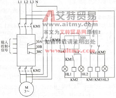  注塑机变频器电气控制原理图