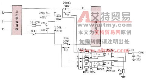 变频器主电路电流检测电路及检修技术方法