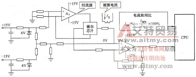变频器的电流检测电路举例