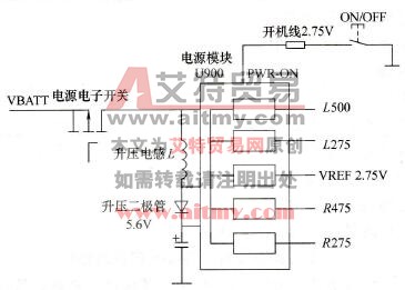 MOTOROLA系列手机电源结构