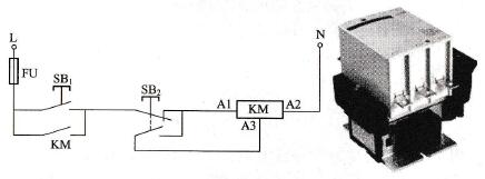 FS防晃电交流接触器接线图和外观