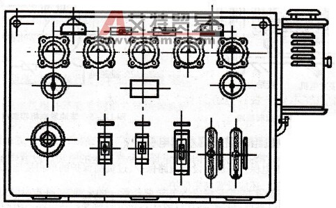 柴油发电机控制屏由什么组成，它起