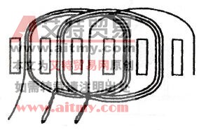 抽出接线头扭成“麻花”形 抽出接线头扭成“麻花”形