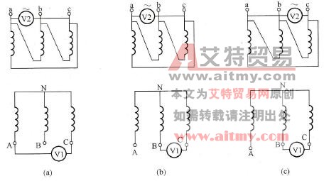 Yd11三次测量接线图 Yd11三次测量接线图