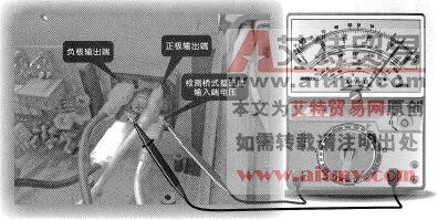 图5-28检测桥式整流堆的输入电压 图5-28检测桥式整流堆的输入电压