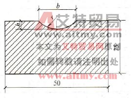 铜垫板的截面形状