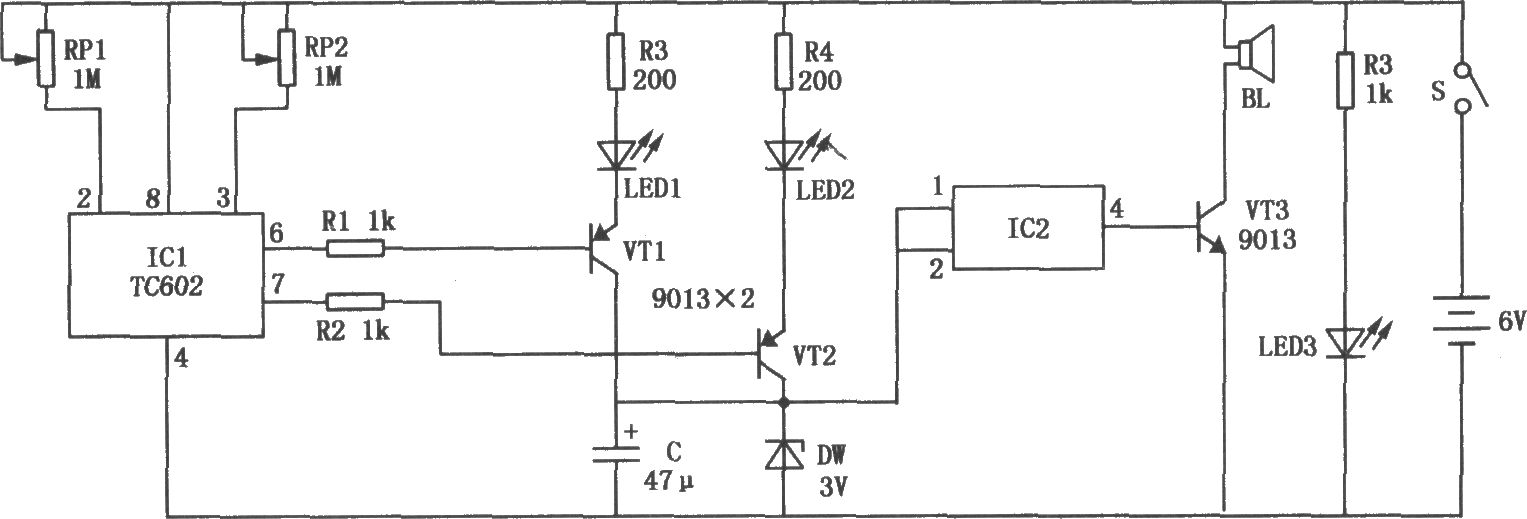 双限温报警器(TC602)