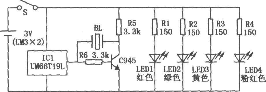 闪光音乐陀螺