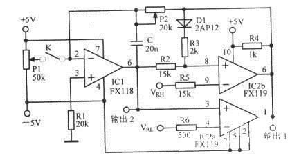 稳定的方波m---角波振荡器