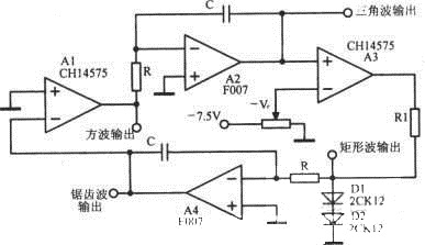 简单的多波形振荡器